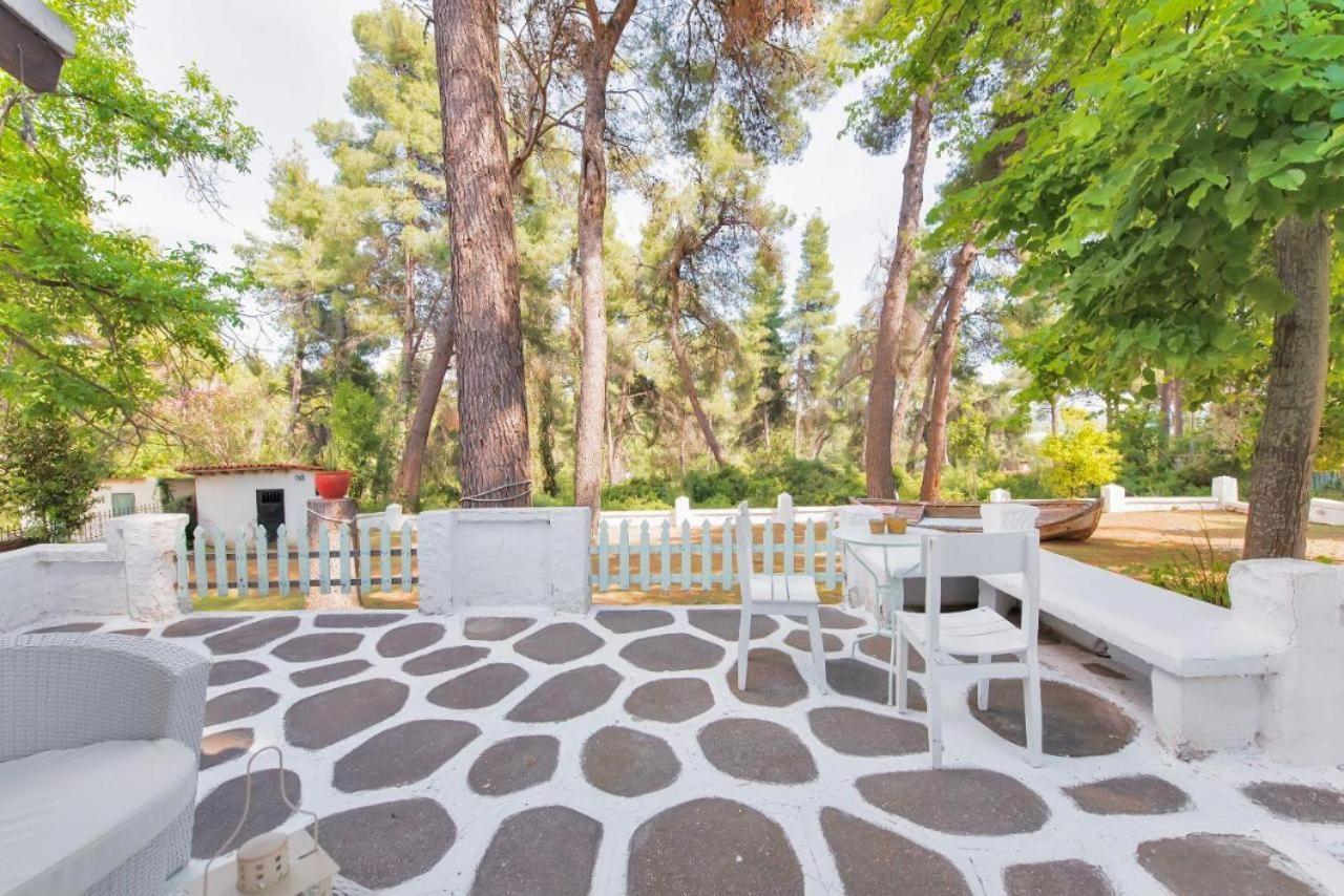Villa Nefeli Сани Бийч Екстериор снимка