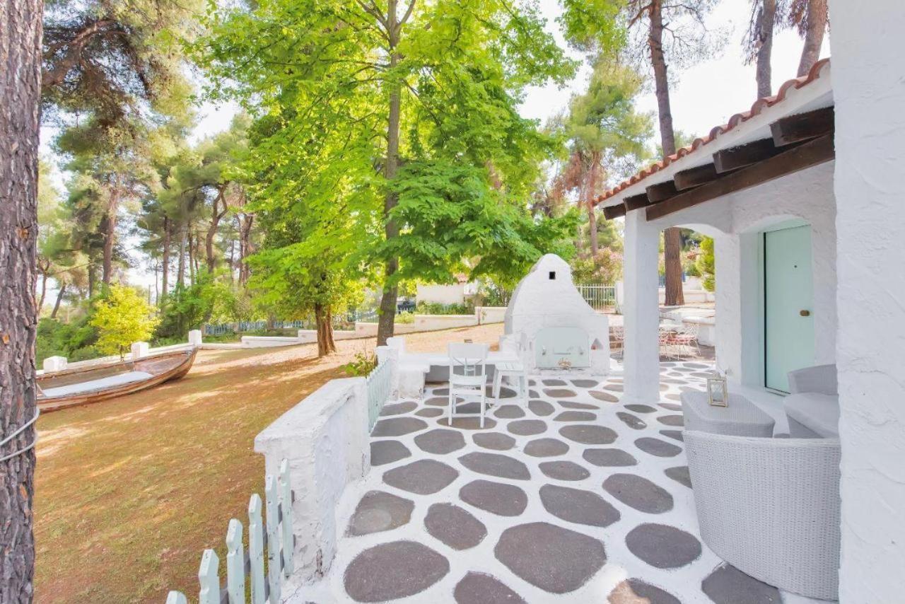 Villa Nefeli Сани Бийч Екстериор снимка