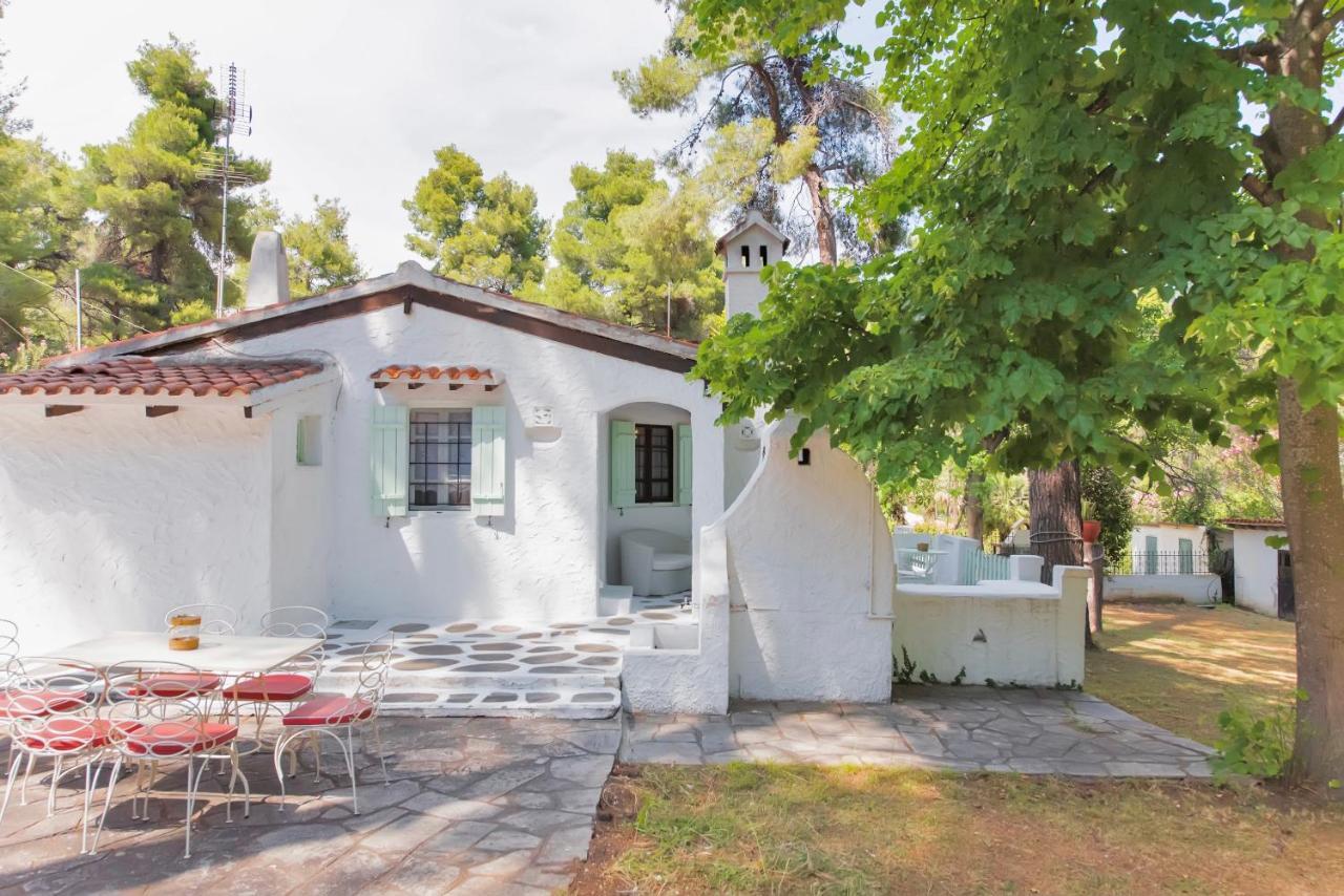 Villa Nefeli Сани Бийч Екстериор снимка